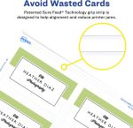 Avery Clean Edge Printable Business Cards with Sure Feed Technology, 2" x 3.5", Glossy White, 200 Blank Cards for Inkjet Printers (8859) - Image 5